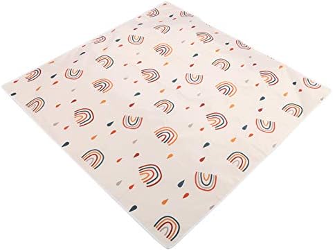 Baby Splash pad for Under High Chair, 43 x 43 Inch Waterproofs Anti Slip Food - Image 5