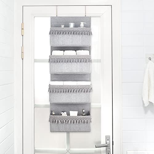 Dahey Over The Door Organizer 4 Pockets Hanging Behind Door Storage - Image 3