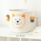 Toy Storage Baskets Cute Laundry Basket - Image 3