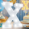 Pooqla LED Marquee Letter Lights, Warm White and Cool White Decorative Lighted by Pooqla