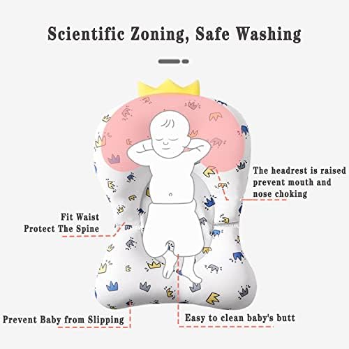 Baby Bath Pad, Soft Bathtub Mat, Adjustable Nonslip Newborn Toddler Bath Cushion - Image 5