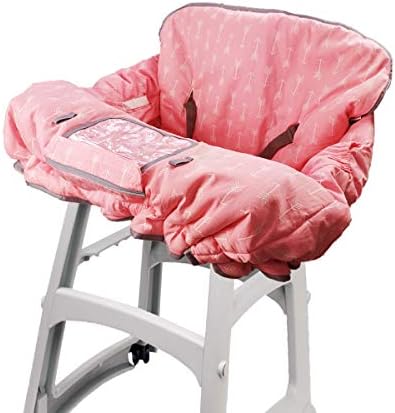 Shopping Cart Covers for Baby Girl, Cotton High Chair Cover, Machine Washable - Image 5