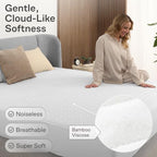 100% Waterproof Noiseless & Breathable King Size Mattress Protector - Image 4