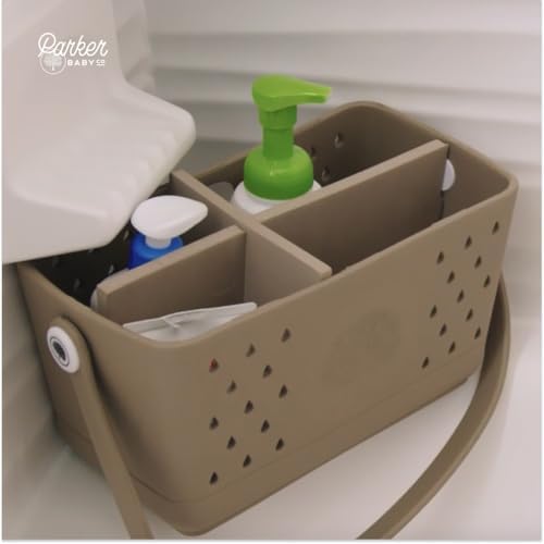 Parker Baby Bath Caddy Inserts | Matching Color Divider - Image 6