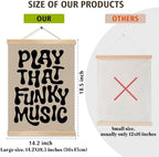 You found a duck Play That Funky Music Wall Art Decor, Retro 70s Groovy - Image 5