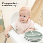 Bearmoss Baby Bibs for Drooling & Teething 8 Pack Muslin Cotton Bibs - Image 3