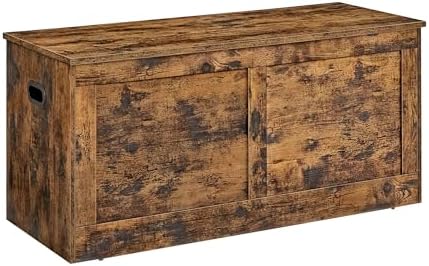 VASAGLE Storage Chest with 2 Safety Hinges, 15.7 x 39.4 x 18.3 Inches - Image 7