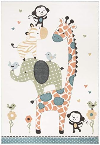 SAFAVIEH Carousel Kids Collection Area Rug - Image 2