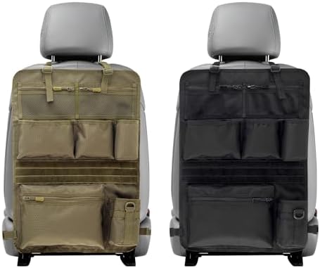 Backseat Car Organizer, Tactical Car Seat Back Organizer, Kick Mats Back Seat - Image 6