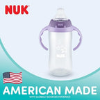 NUK Learner Cup, 10 Oz, Minnie Mouse – Soft Spout, Easy-Grip Handles, BPA Free - Image 2