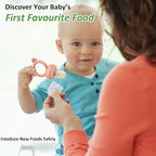 JEXFUN Baby Breastmilk Popsicle Molds & Baby Fruit Food Feeder Pacifier Combo - Image 6