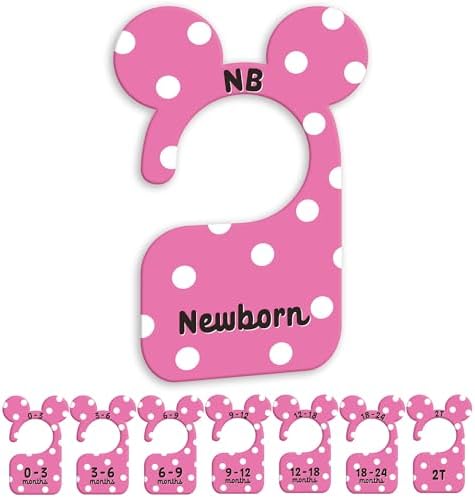 JMOST Girl Baby Closet Dividers by JmostbabyshowerItems