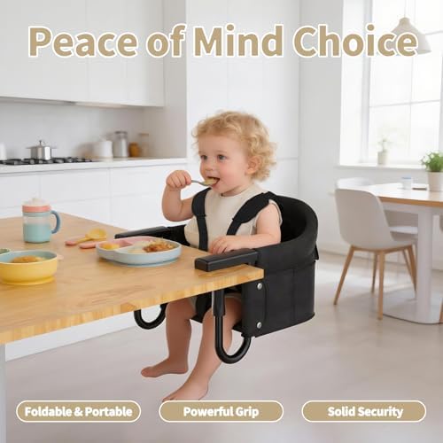 Portable Hook On High Chair for Babies & Toddlers from 6-36 Months, Clip On - Image 2