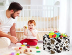 Rectangular Cow Basket Kids Basket Baby Storage Bin Basket Organizer Box - Image 3