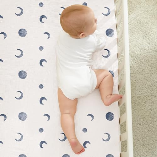 Bearmoss Muslin Mini Crib Sheets - Image 7
