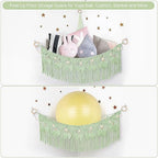 Macrame Stuffed Animal Storage - Image 5