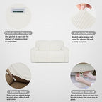 Easy-Going 100% Dual Waterproof Recliner Loveseat Cover, 6-Pieces Stretch - Image 5