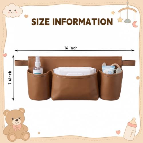 Sadnyy 16 x 7.4inch Baby High Chair Caddy Pocket Pouch Organizer Bag - Image 2