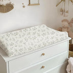Konssy 100% Cotton Muslin Changing Pad Cover 2 Pack - Image 6