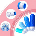 Tocelffe 18pack Travel Bottles for Toiletries, TSA Approved Silicone Travel - Image 2