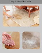 【16 Anti-Slip Stickers Included】2'×10' Long Clear Plastic Floor Runner - Image 3