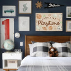 Playroom Wall Decor, Kids Toddler Boy Playroom Bedroom Sport Decor Hanging - Image 4