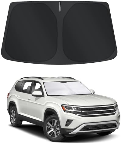 TINGLU Sun Shade for Volkswagen Atlas VW Atlas Cross Sport 2018-2025 2026 by TINGLU