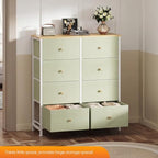 Sweetcrispy 8 Drawer Fabric Dresser, Tall Storage Tower - Image 4