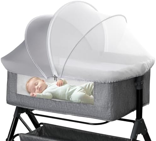 Bassinet Mosquito Net Cover by Unknown
