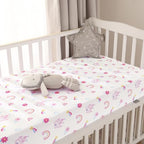 PHF 3 Pack Soft Castle Crib Sheets Fitted, Comfy Breathable Baby Sheets - Image 3