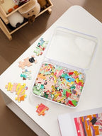 CoiiJoii 3PCS A4-Size Clear Hard Shell Zippered Case, Diaper Bag Organizing - Image 2