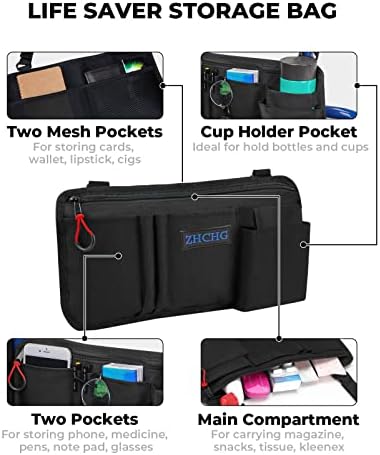 Wheelchair Side Bag, Wheel Chair Armrest Pouch Accessories - Image 3