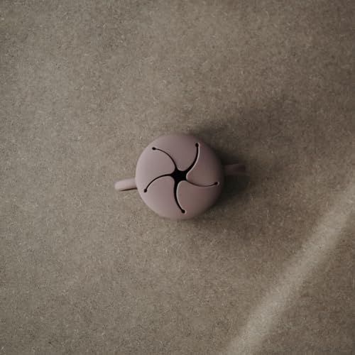 mushie Silicone Snack Cup | Spill Proof Food Container - Image 2