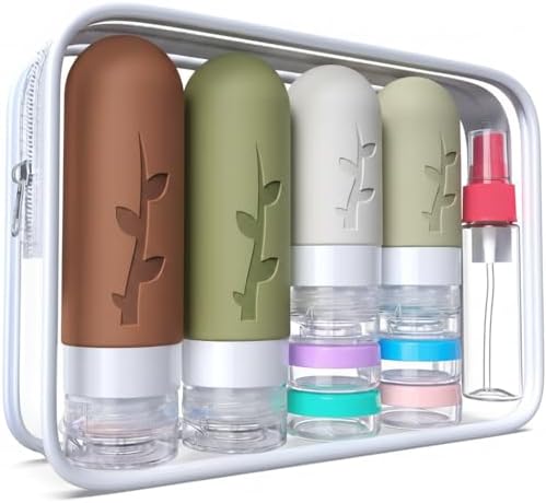 DEPOZA Travel Bottles Kit by TravelingisaspiritualpracticeDepozawillaccompanyyouonyourspiritualpath