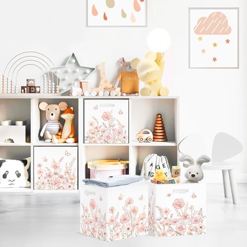 Clastyle 11.8" Flower Storage Basket Set of 3 - Image 3