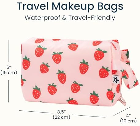 Tiny Twinkle Waterproof Travel Toiletry & Makeup Bag Organizer | Makeup Pouch - Image 3