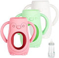 3 Pack Silicone Sleeves for MAM Baby Bottles by XUNICUTE