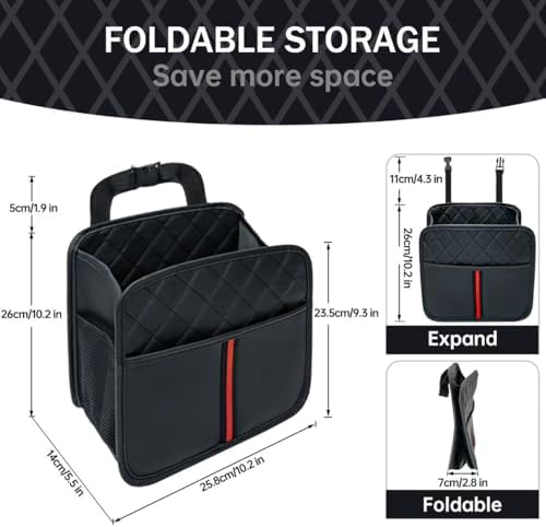 Back of Seat Car Organizer and Storage, Backseat Organizer, 2 Pack - Image 5