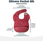 Tiny Twinkle Silicone Pocket Bibs - Image 5