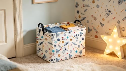Sanjiaofeng Rectangular Astronaut Basket, Dirty Clothes Basket, Party Baskets - Image 2