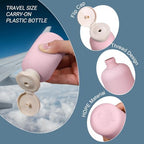 Travel Shampoo Bottle, Empty Plastic Squeeze Bottles 3.4oz - Image 2