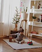 Vegan Leather High Chair Mat by Lark Baby Goods - Image 4