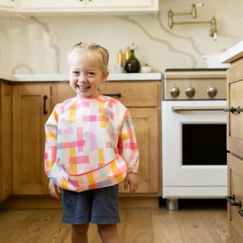 Tiny Twinkle Long Sleeve Bib for Babies&Toddlers|2-Pack Waterproof Smock Bib - Image 5