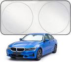 EzyShade Car Windshield Sun Shade. See Vehicle Size-Chart. Small Size by EzyShade