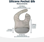 Tiny Twinkle Silicone Pocket Bibs - Image 5
