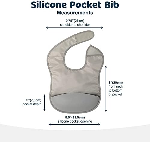 Tiny Twinkle Silicone Pocket Bibs - Image 5