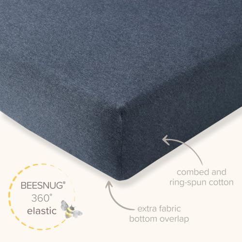 Burt's Bees Baby Organic Cotton Fitted Crib Sheet, Unisex Baby Beddings - Image 5