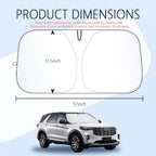 300T Thickened Automotive Glass Sunshade and Comes - Image 2