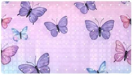 Shower Mat Bathtub Mat, 26.8x15.1 inch, Non-Slip Bath Mat by Anna+Cowper