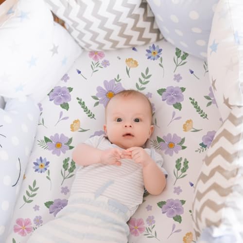 4 Pack Butterfly Baby Crib Sheets - Image 4